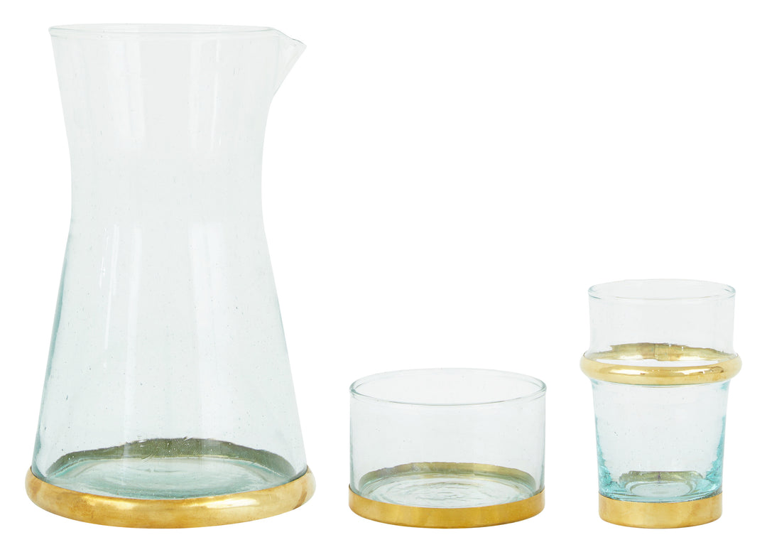 Beldi Brass Glassware