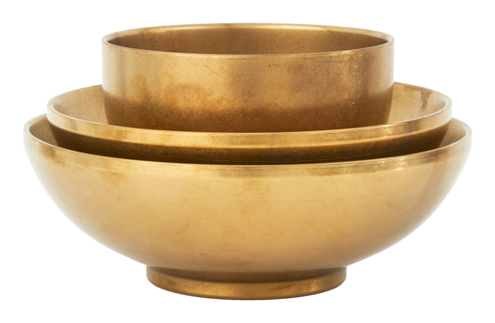 Vintage Gold Host Bowls