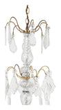 Antique Crystal Chandelier