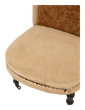 Antique Unupholstered Slipper Chair