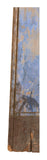 Antique Trompe L'oeil Wood Column