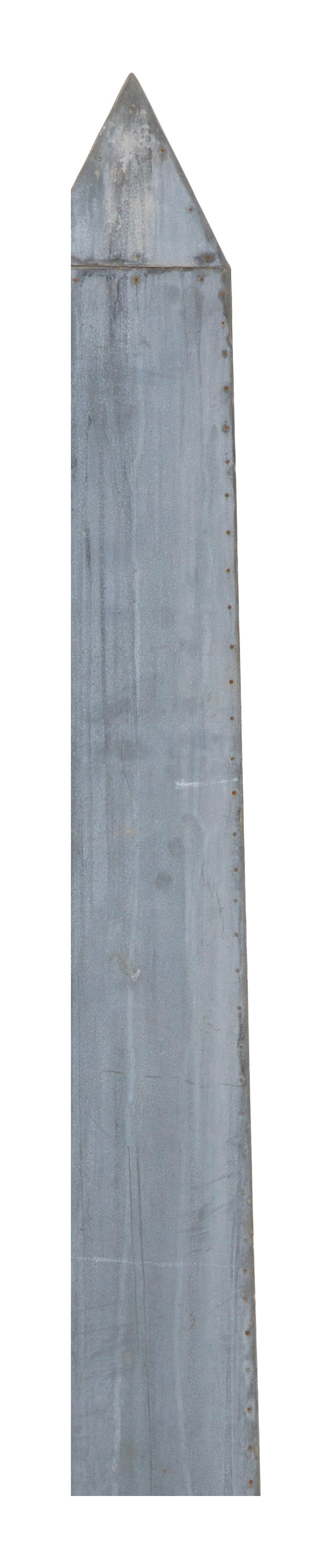 Vintage Zinc Obelisk