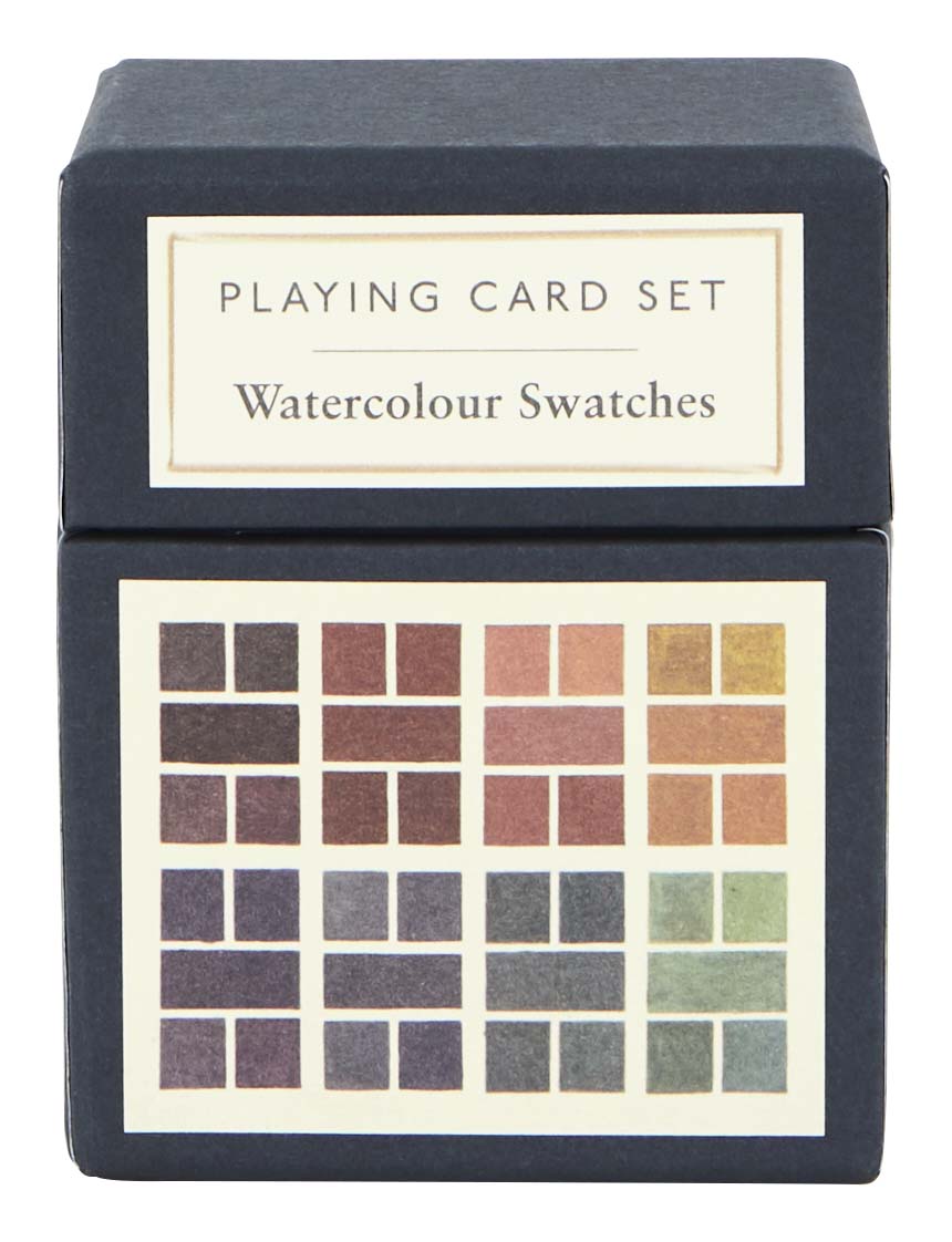 Watercolour Swatches Playing Card Set