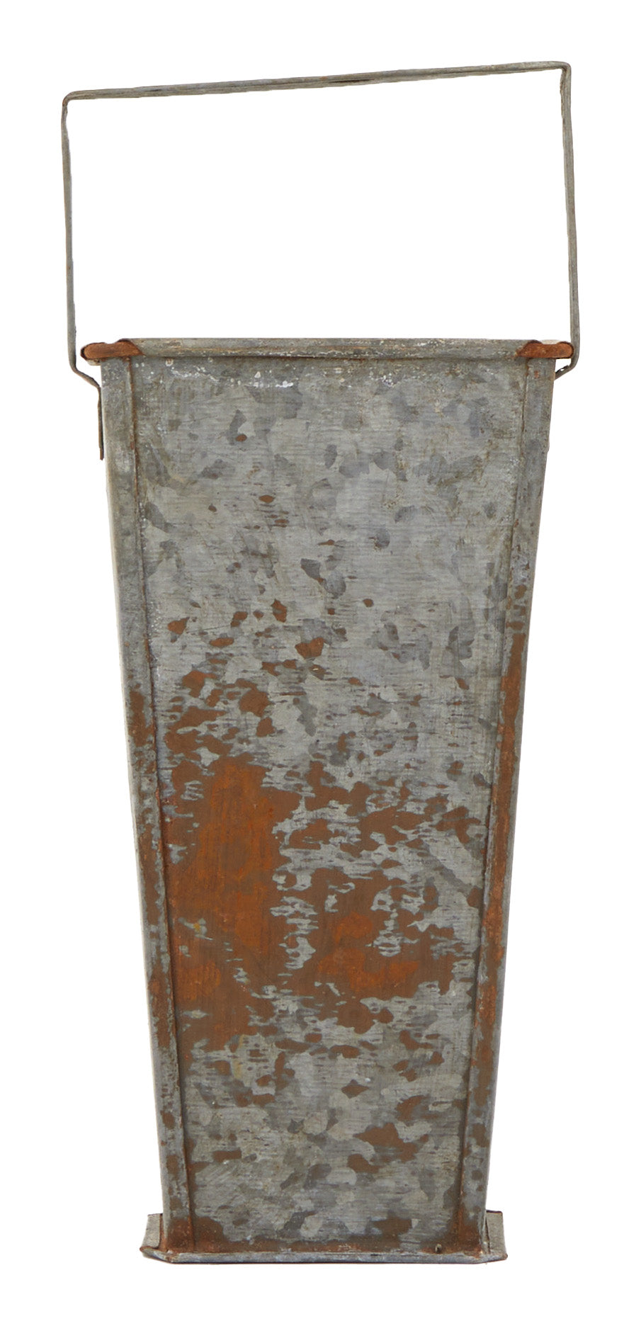 Vintage Zinc Floral Bucket