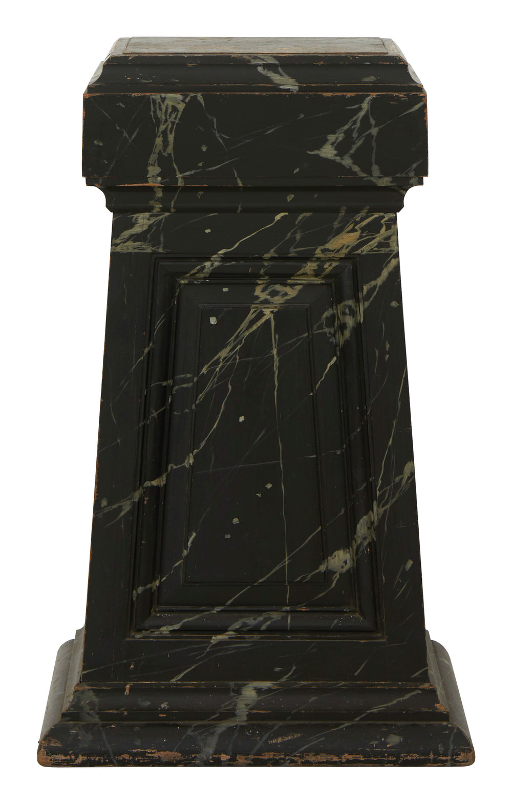 Antique Trompe L'oiel Marble Column