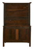 Antique Carved Wood Breakfront