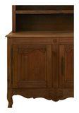 Antique Carved Wood Breakfront