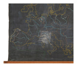 Vintage World Chalkboard Map