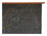 Vintage World Chalkboard Map