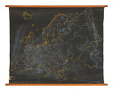 Vintage World Chalkboard Map