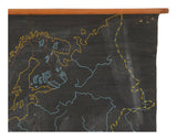 Vintage World Chalkboard Map