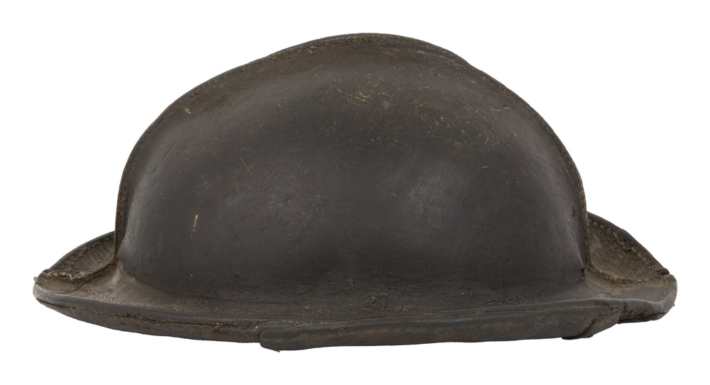 Vintage Leather Miners Helmet