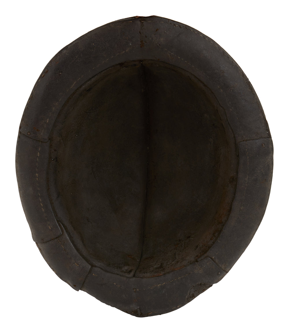 Vintage Leather Miners Helmet