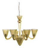 Vintage Italian Venetian Glass Chandelier