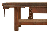 Vintage Wood Workbench
