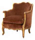 Vintage Gilt Lounge Chair