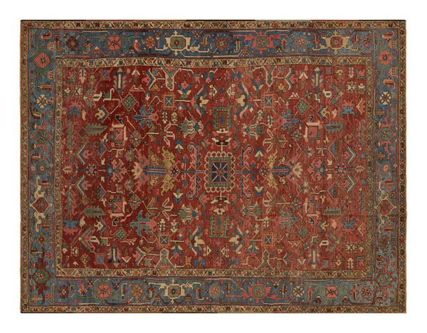 Vintage Heriz Rug - 11'3" x 8'8"