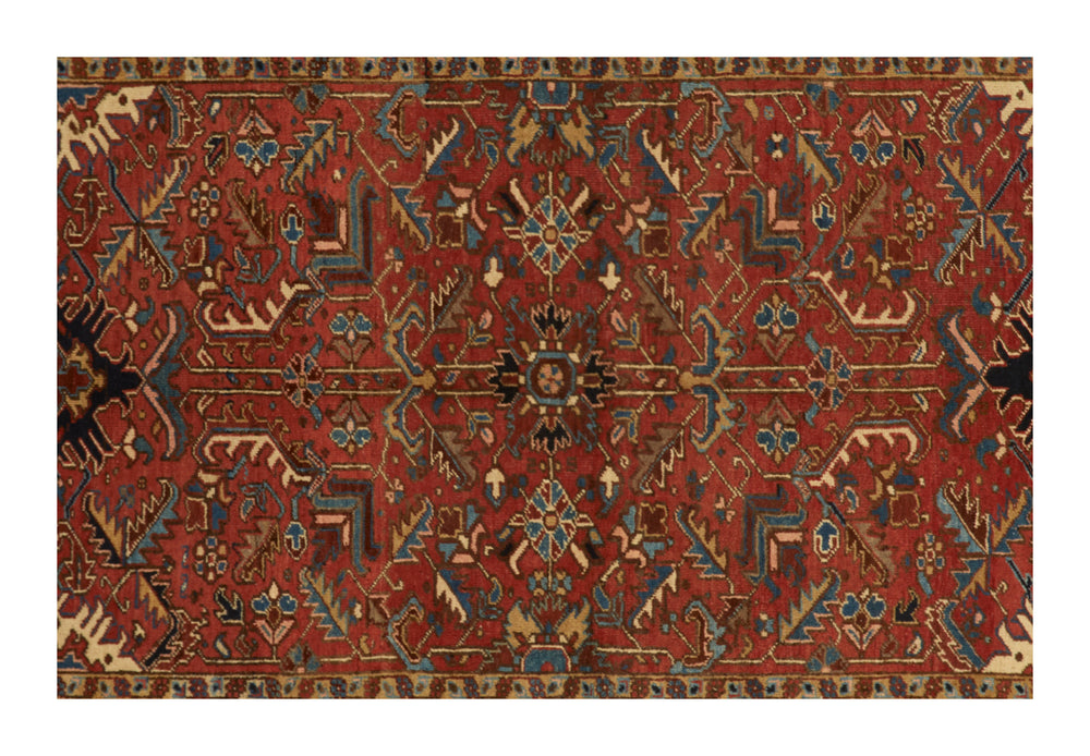 Vintage Heriz Rug - 7'10" x 5'8"