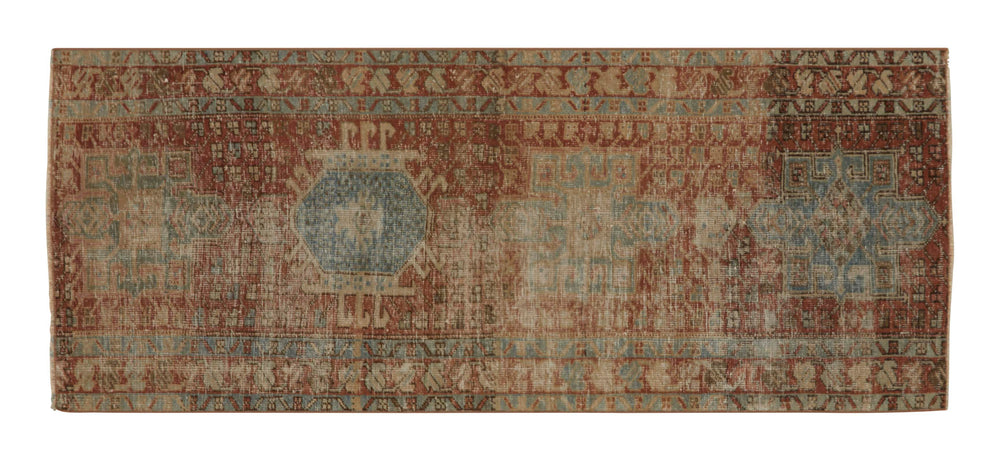 Vintage Heriz Rug - 7'7" x 3'1"