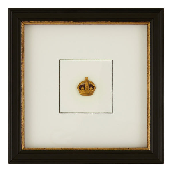 Vintage King's Crown Badge