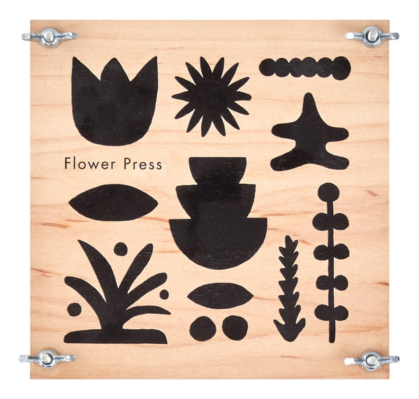 Abstract Flower Press