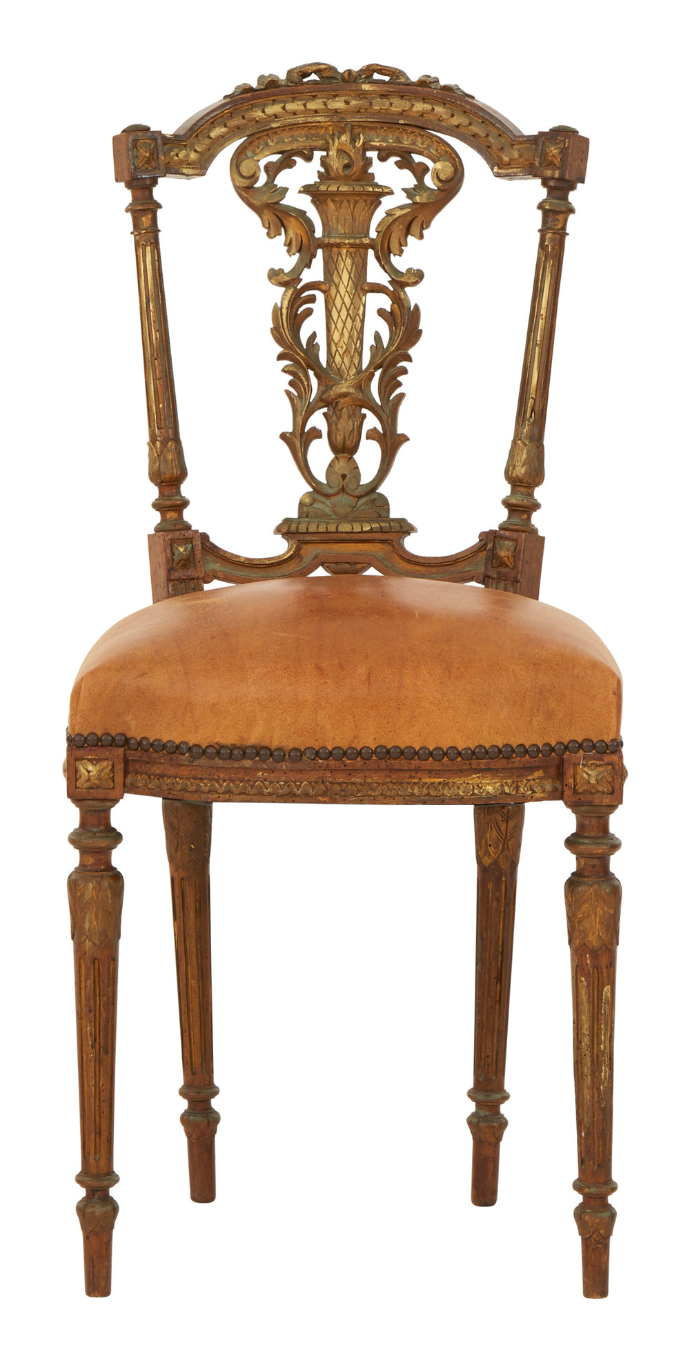 Antique Gilt Side Chair