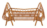 Vintage Rattan Bed