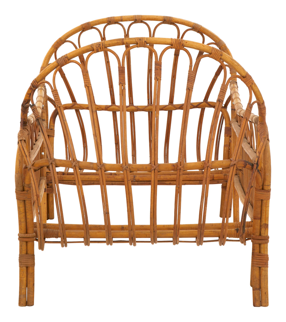 Vintage Rattan Bed