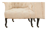 Antique Unupholstered Tete-a-tete