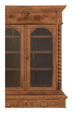 Antique Carved Wood Breakfront