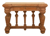 Antique Carved Wood Table