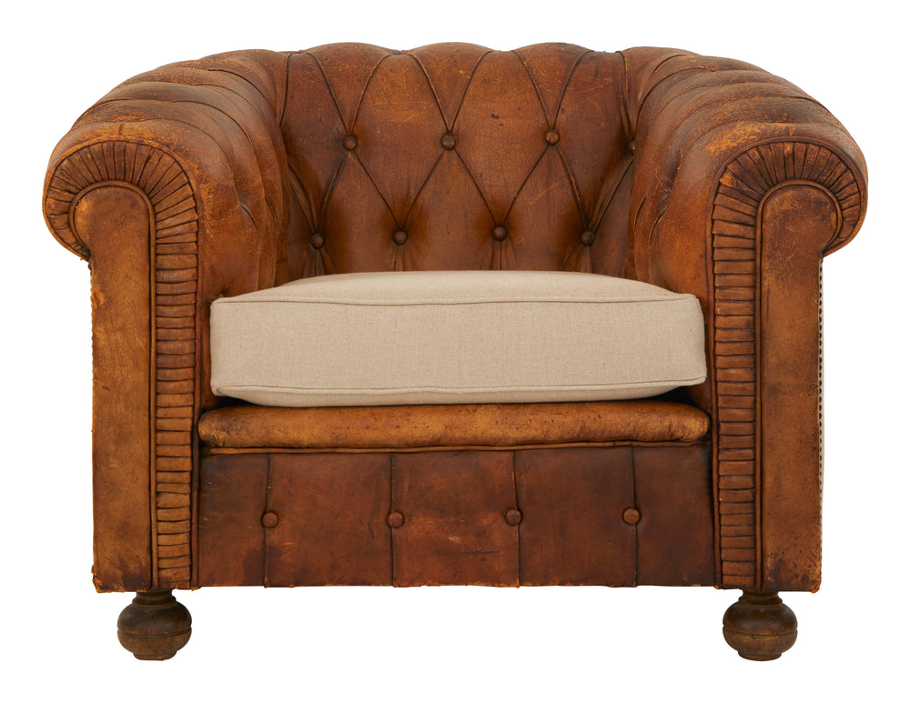 Antique Tufted Chesterfield Chair