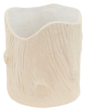 Blanc Faux Bois Pot