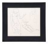 Framed Vintage Figure Study I