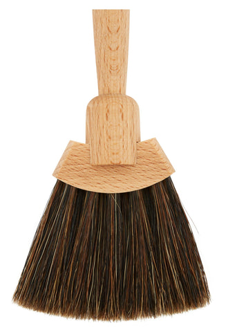 dustpan & brush, mini beechwood - Whisk